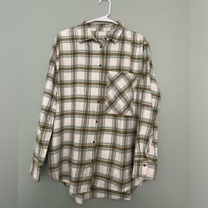 Cute oversized aerie flannel